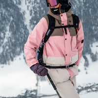 Utility Pro Hybrid Jacket | Genuine Pink Colour Block