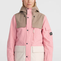 Utility Pro Hybrid Jacket | Genuine Pink Colour Block