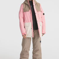 Utility Pro Hybrid Jacket | Genuine Pink Colour Block