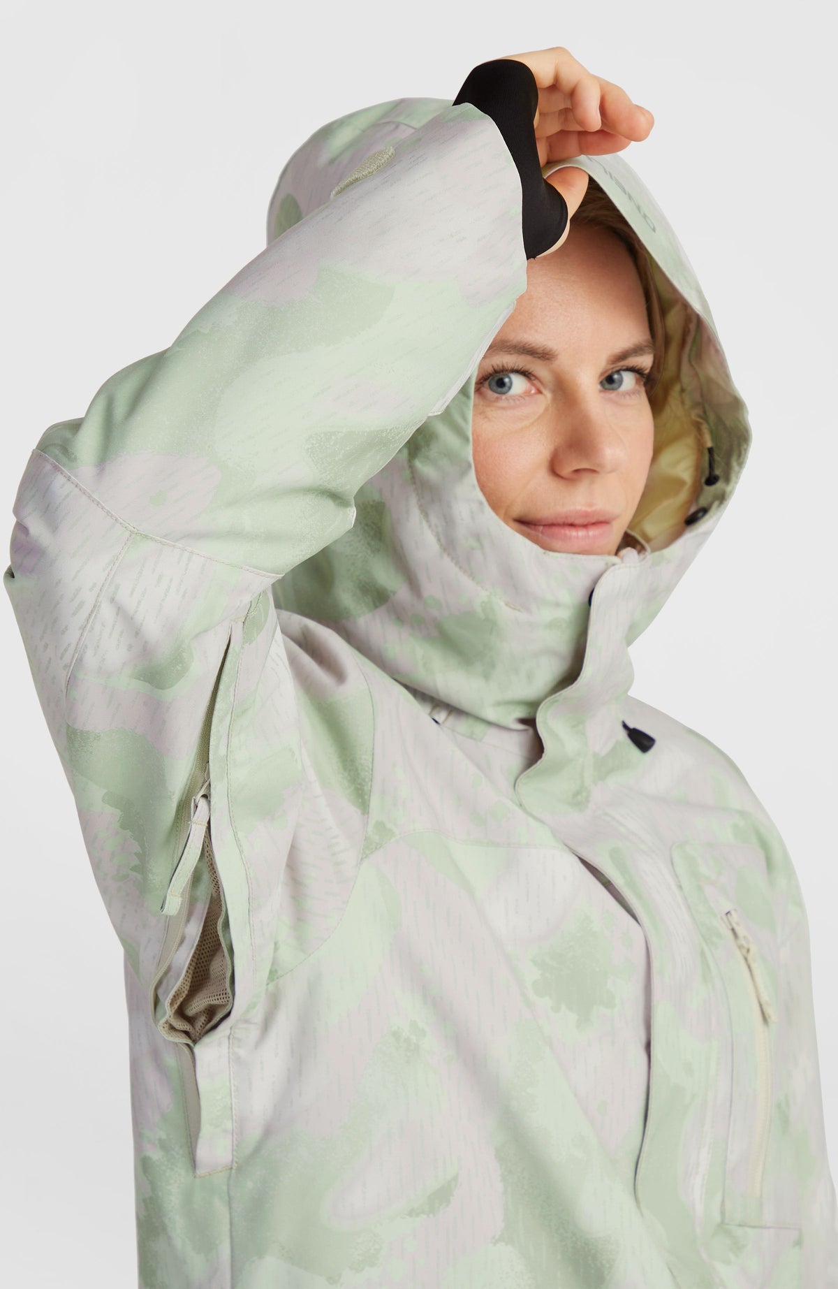 Utility Hybrid Snow Jacket | Green Day Camo