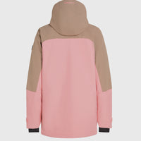 Utility Hybrid Snow Jacket | Genuine Pink Colour Block