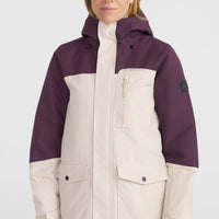 Utility Hybrid Snow Jacket | Atmosphere Colour Block