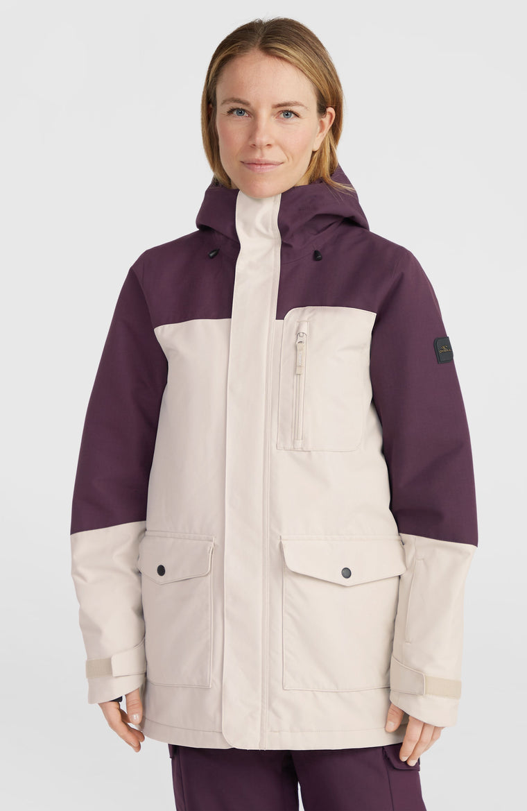 Utility Hybrid Snow Jacket | Atmosphere Colour Block