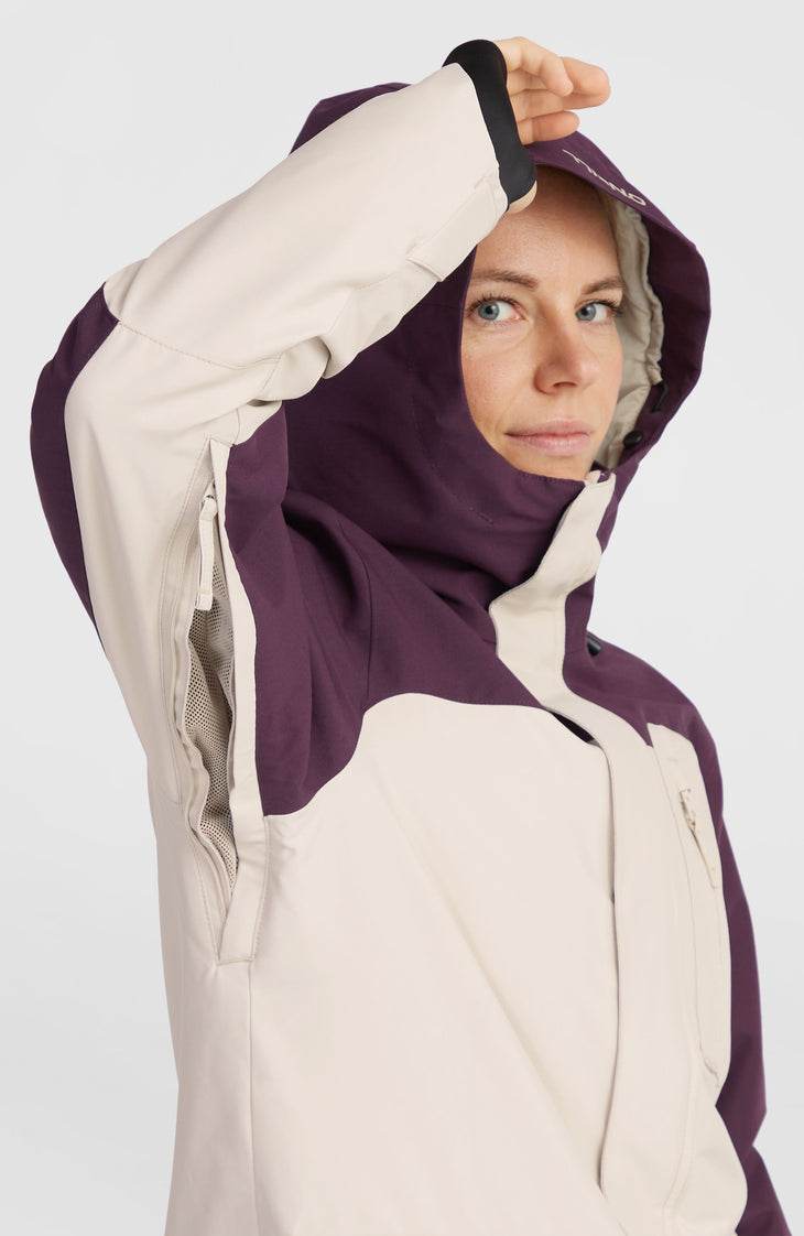 Utility Hybrid Snow Jacket | Atmosphere Colour Block