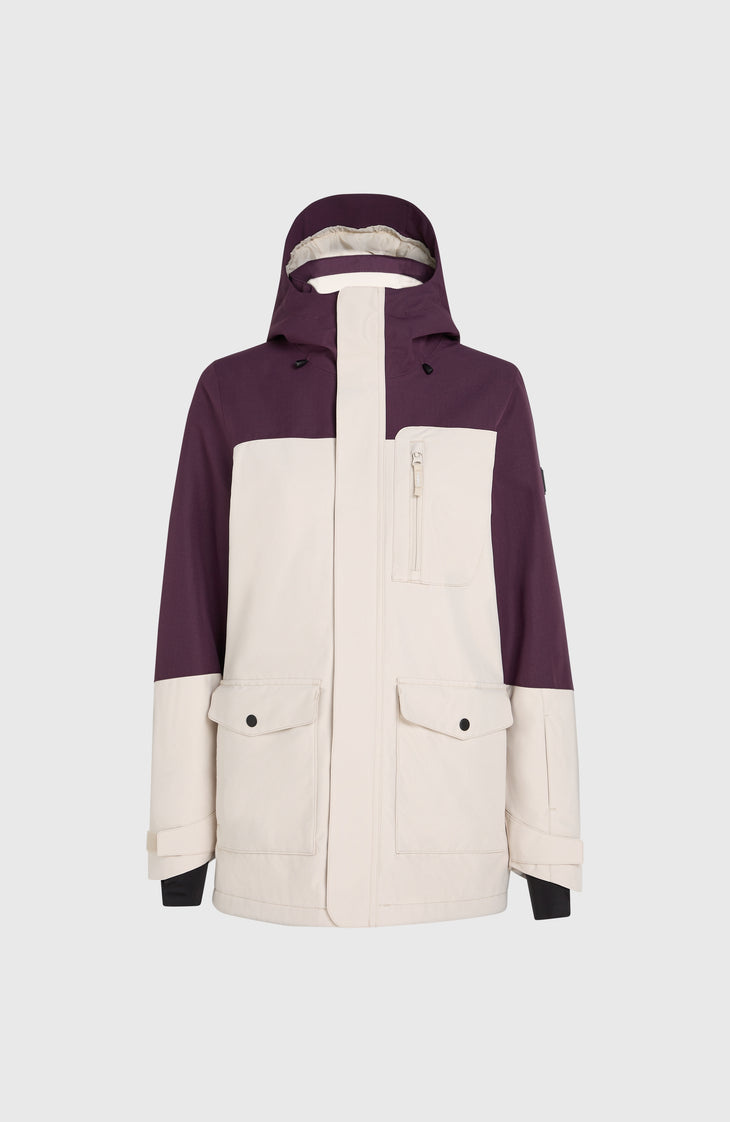 Utility Hybrid Snow Jacket | Atmosphere Colour Block