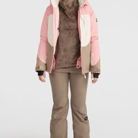 Carbonite Snow Jacket | Genuine Pink Colour Block