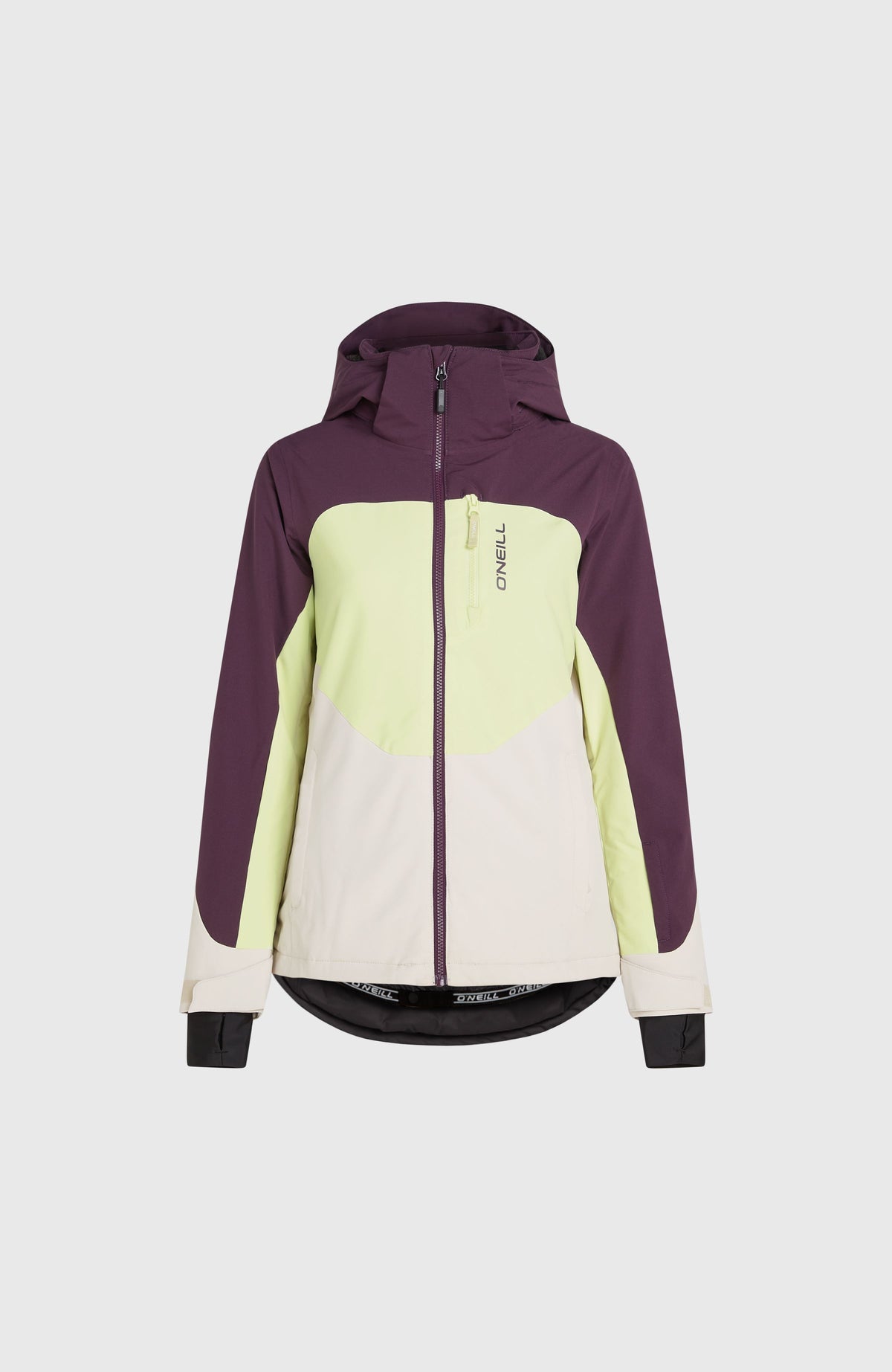 Carbonite Snow Jacket | Aubergine Colour Block