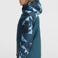 Aplite Plus Snow Jacket | Blue Triangle Ikat