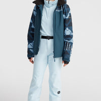 Aplite Plus Snow Jacket | Blue Triangle Ikat