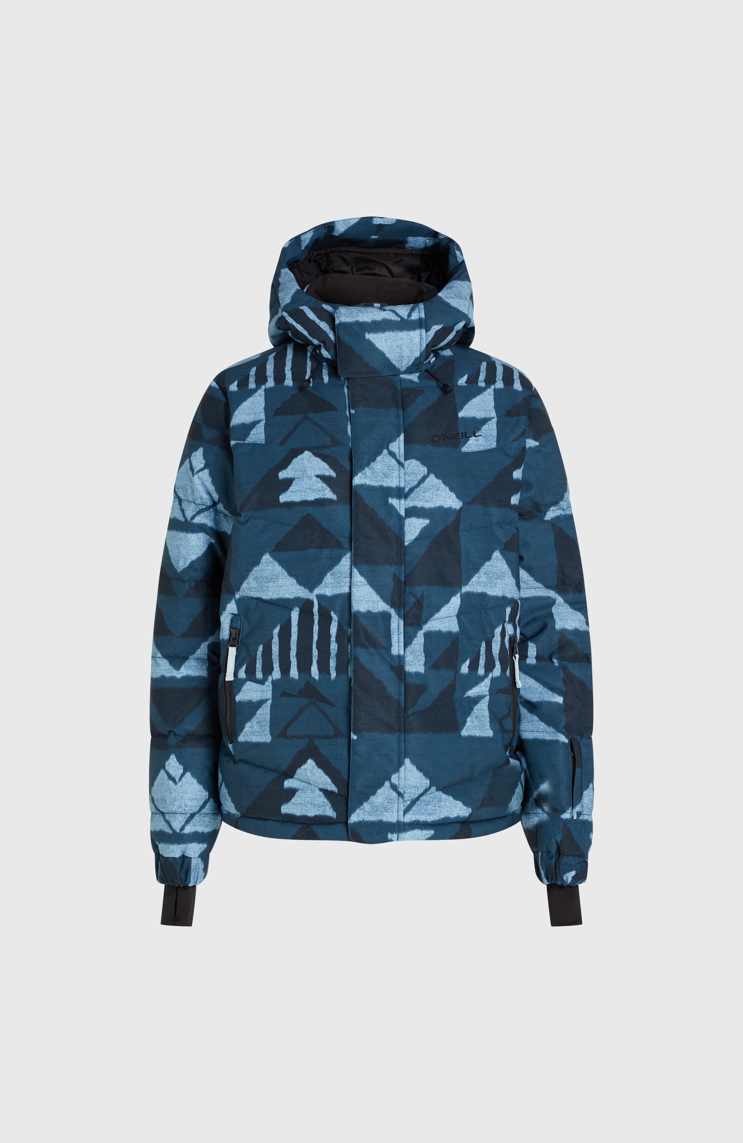 Z.E.N. Puffer Hybrid Snow Jacket | Blue Triangle Ikat – O'Neill UK