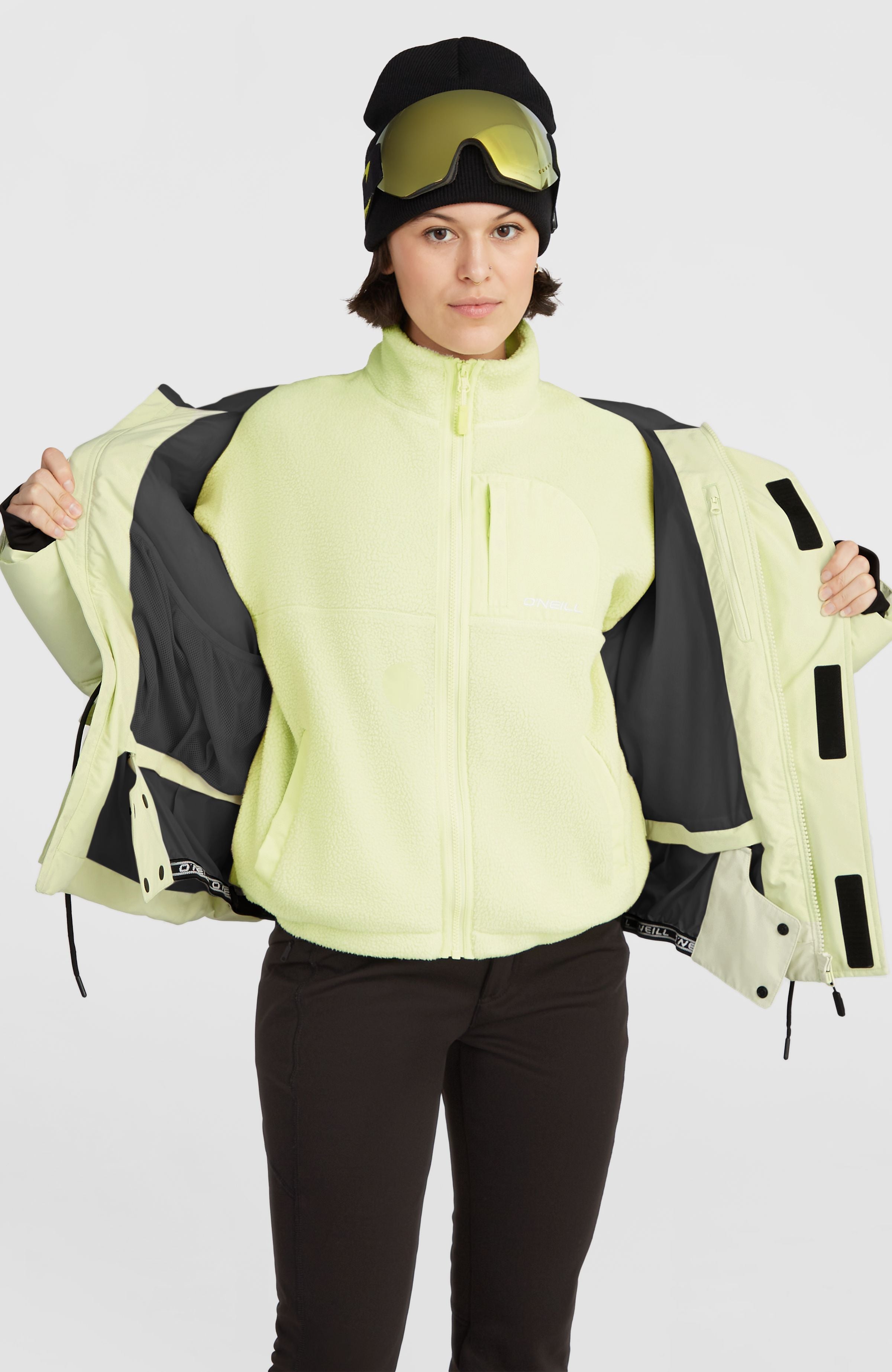 Z.E.N. Hybrid Snow Jacket | Lime Wash – O'Neill UK
