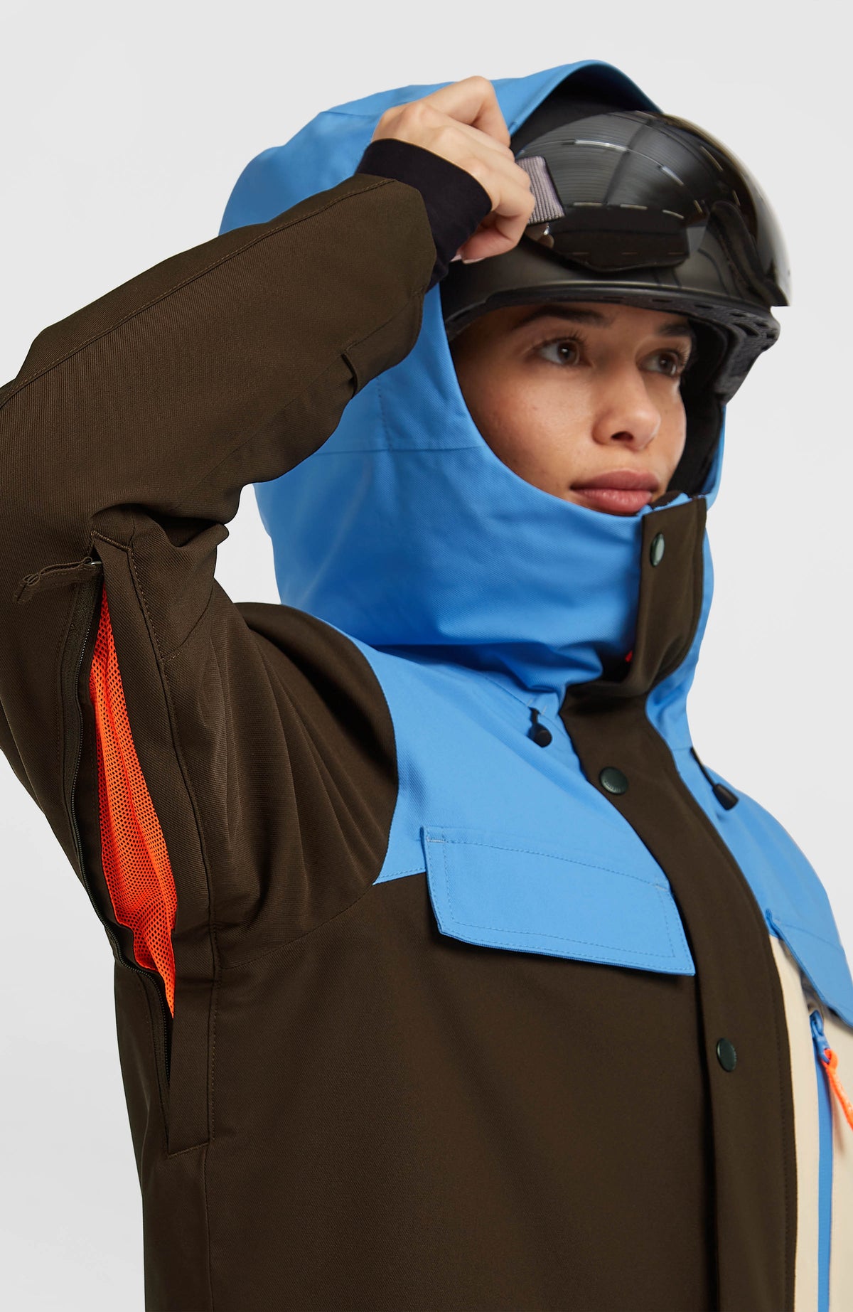 FWC'Peak Pro Snow Jacket | Blue Poppy Colour Block
