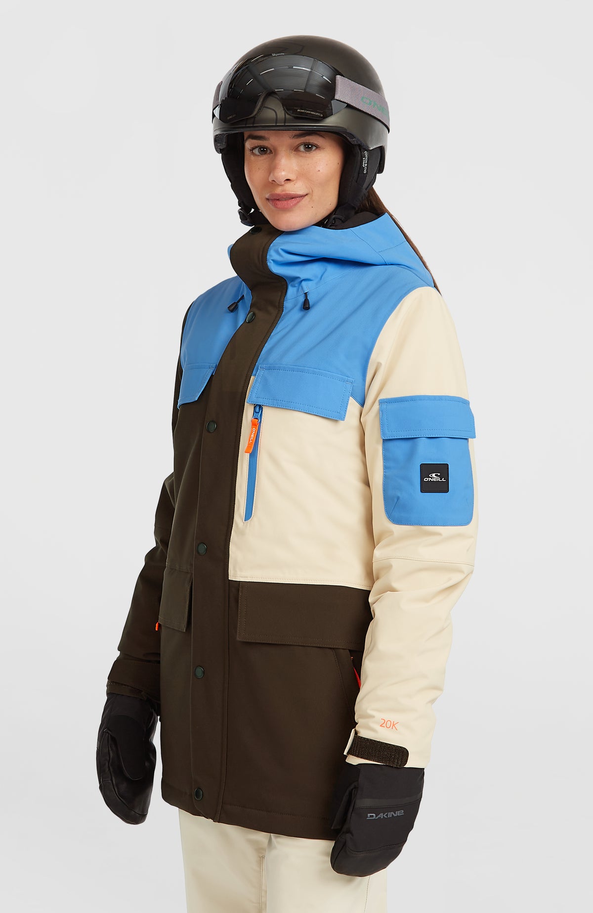 FWC'Peak Pro Snow Jacket | Blue Poppy Colour Block