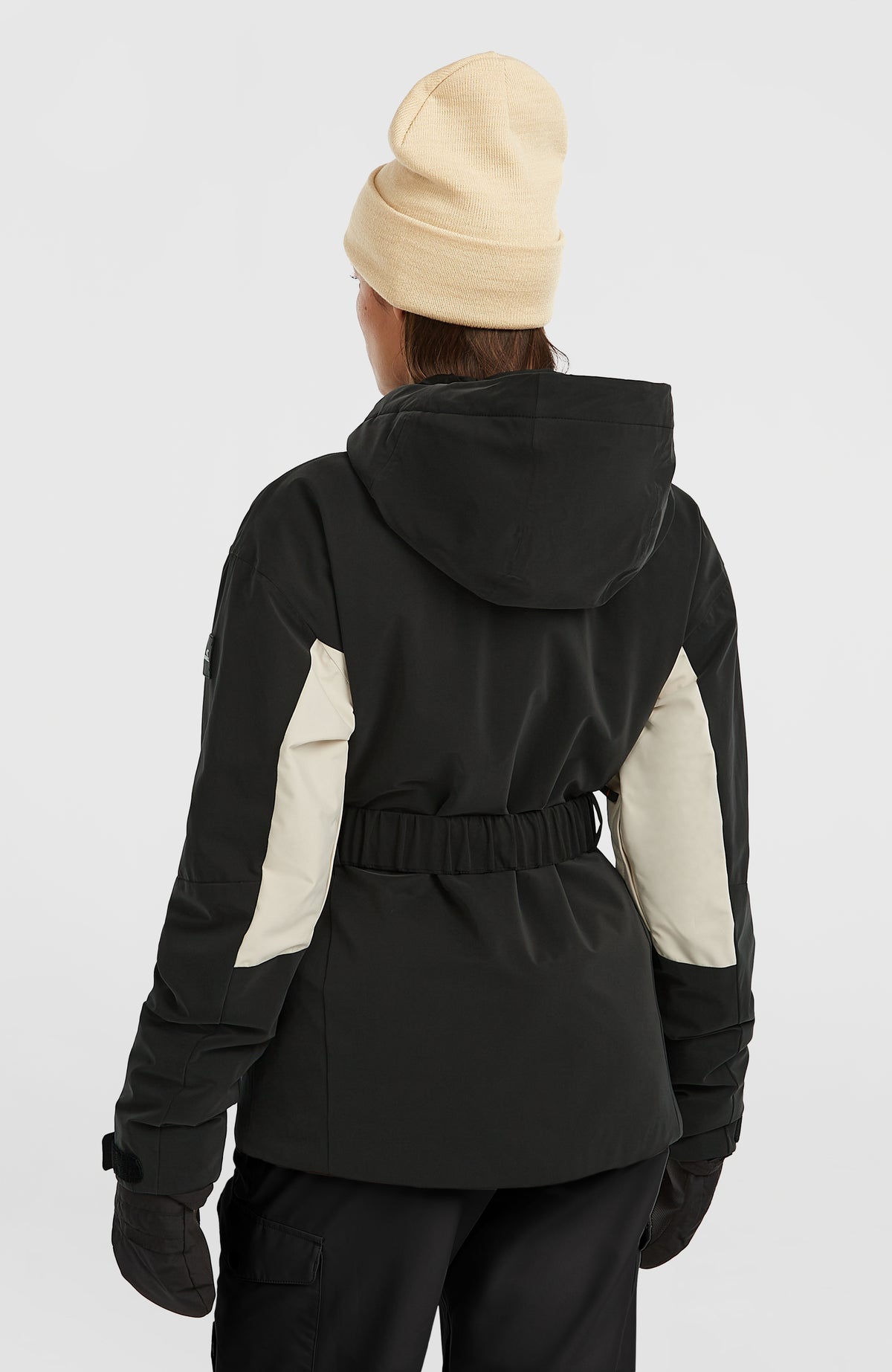 FWC'Cruz Hybrid Belted Snow Jacket | Black Out Colour Block