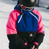 FWC'Play Asymmetric Snow Jacket | Active Blue Colour Block