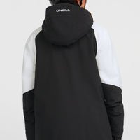 FWC'Play Asymmetric Snow Jacket | Black Out Colour Block