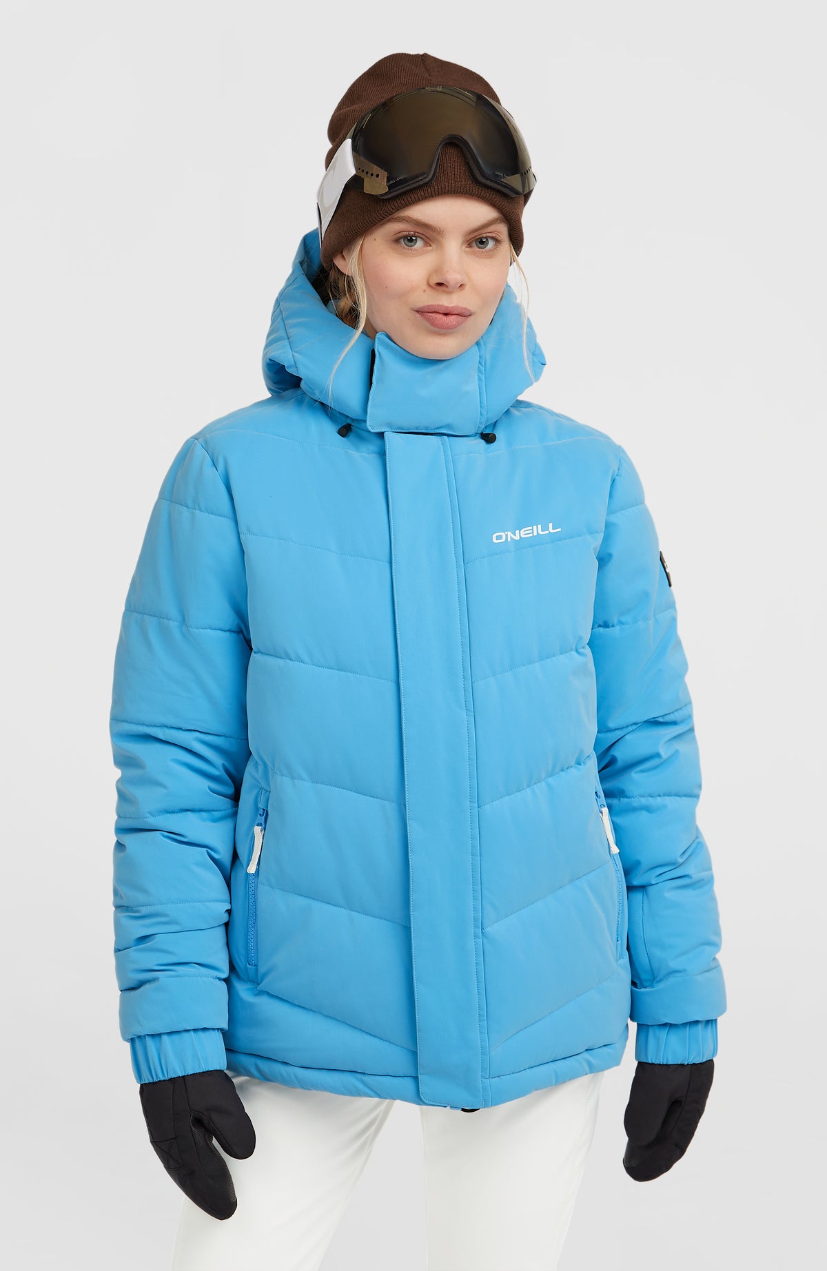 FWC'Cruz Hybrid Puffer Snow Jacket | Blue Poppy