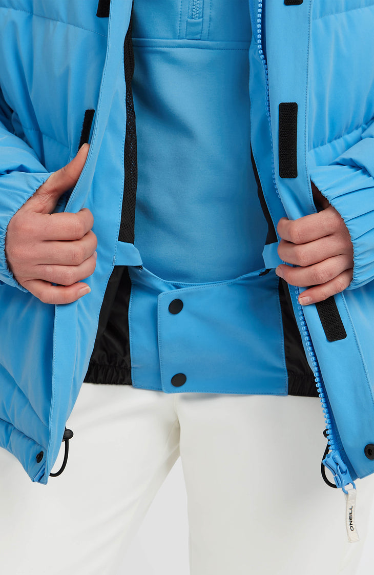 FWC'Cruz Hybrid Puffer Snow Jacket | Blue Poppy