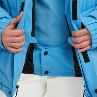 FWC'Cruz Hybrid Puffer Snow Jacket | Blue Poppy