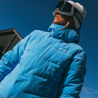 FWC'Cruz Hybrid Puffer Snow Jacket | Blue Poppy