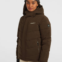 FWC'Cruz Hybrid Puffer Snow Jacket | Coffee Bean