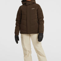 FWC'Cruz Hybrid Puffer Snow Jacket | Coffee Bean