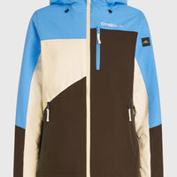 FWC'Cruz Triple Snow Jacket | Blue Poppy Colour Block