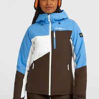 FWC'Cruz Triple Snow Jacket | Blue Poppy Colour Block