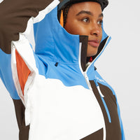 FWC'Cruz Triple Snow Jacket | Blue Poppy Colour Block