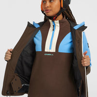 FWC'Cruz Triple Snow Jacket | Blue Poppy Colour Block