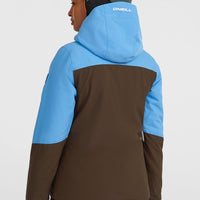 FWC'Cruz Triple Snow Jacket | Blue Poppy Colour Block