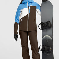 FWC'Cruz Triple Snow Jacket | Blue Poppy Colour Block