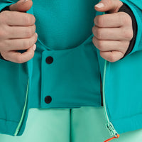 FWC'Cruz Triple Snow Jacket | Retro Mint Colour Block