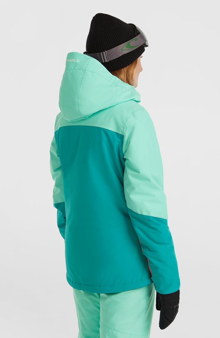 FWC'Cruz Triple Snow Jacket | Retro Mint Colour Block