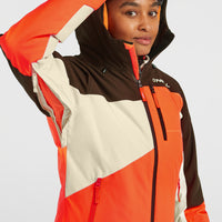 FWC'Cruz Triple Snow Jacket | Coffee Bean Colour Block