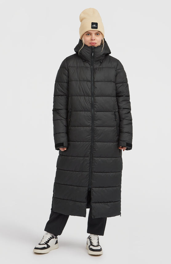 Must-Have Long Puffer Jacket | Black Out