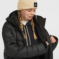 Must-Have Long Puffer Jacket | Black Out