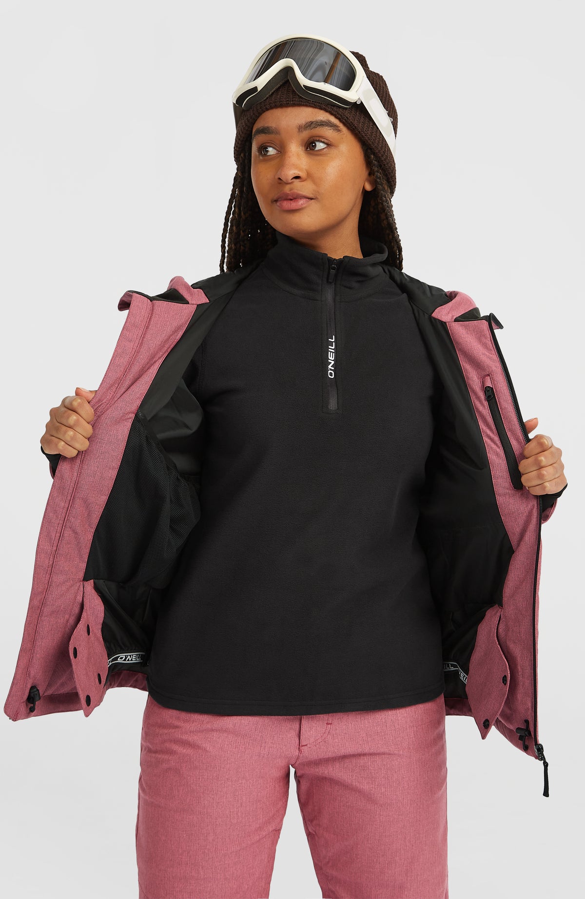 FWC'Cruz Melange Snow Jacket | Skater Pink