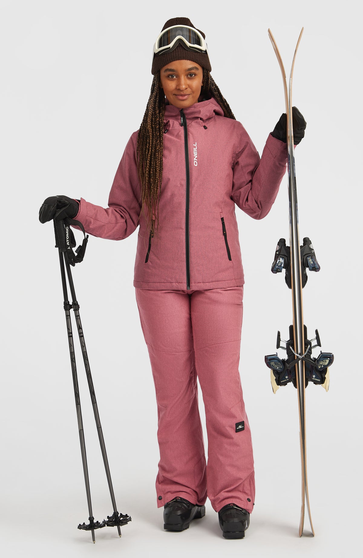 FWC'Cruz Melange Snow Jacket | Skater Pink
