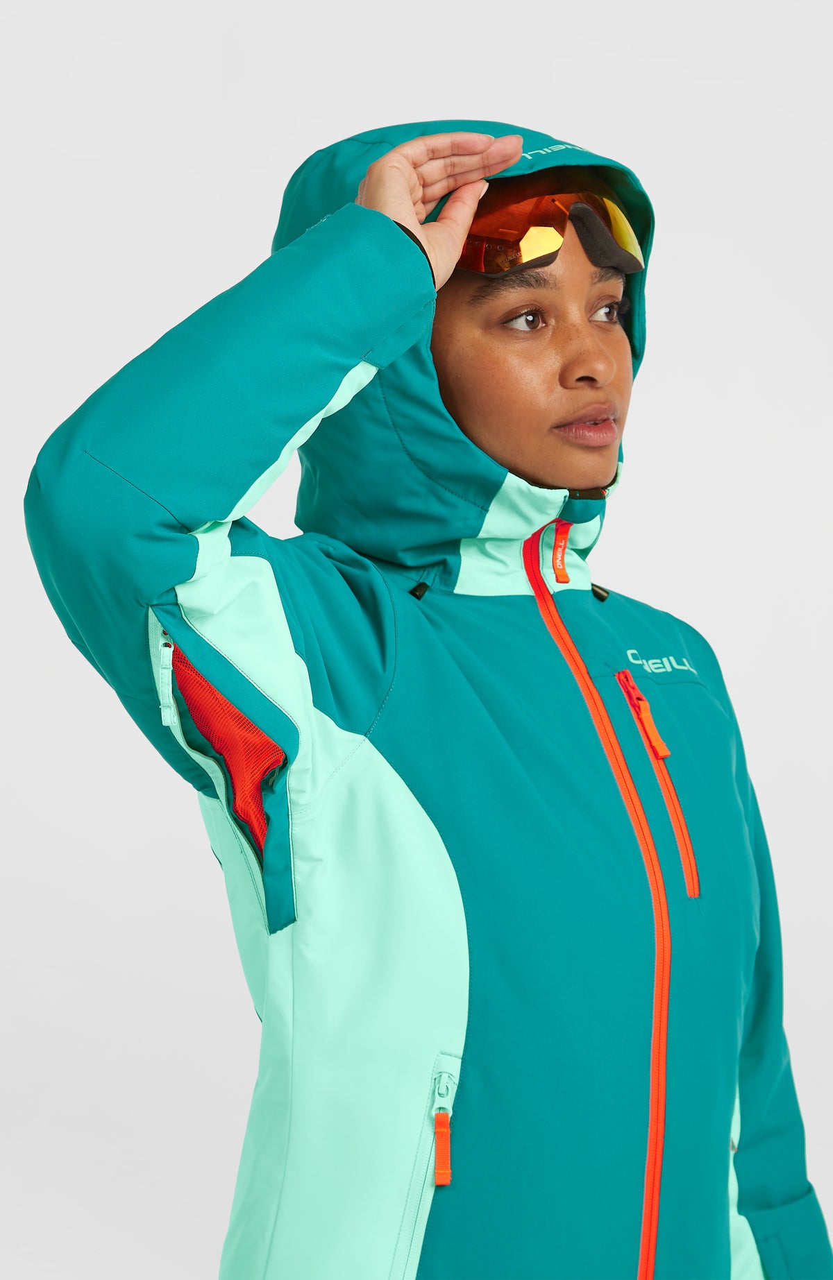 FWC'Cruz Duo Snow Jacket | Island Breeze Colour Block