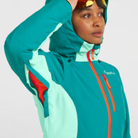FWC'Cruz Duo Snow Jacket | Island Breeze Colour Block