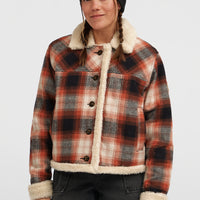 O'Riginals Fleece-Lined Jacket | Bonfire Check