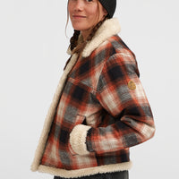O'Riginals Fleece-Lined Jacket | Bonfire Check