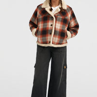 O'Riginals Fleece-Lined Jacket | Bonfire Check