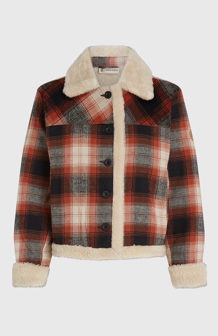 O'Riginals Fleece-Lined Jacket | Bonfire Check