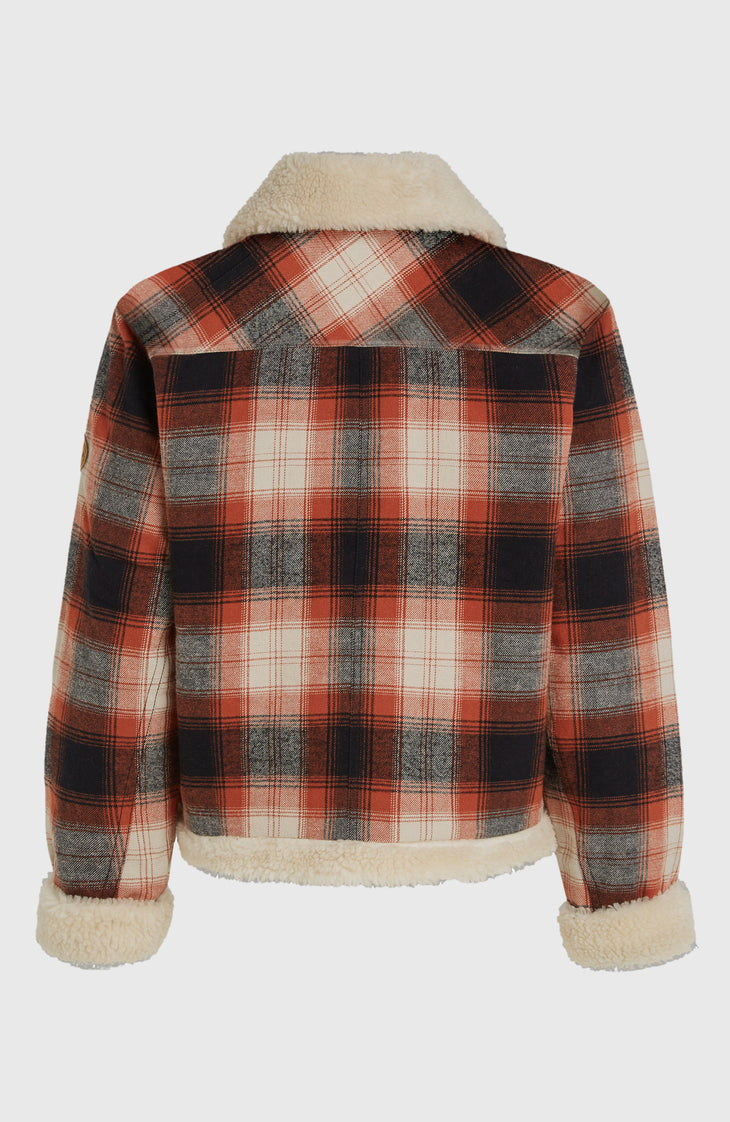 O'Riginals Fleece-Lined Jacket | Bonfire Check