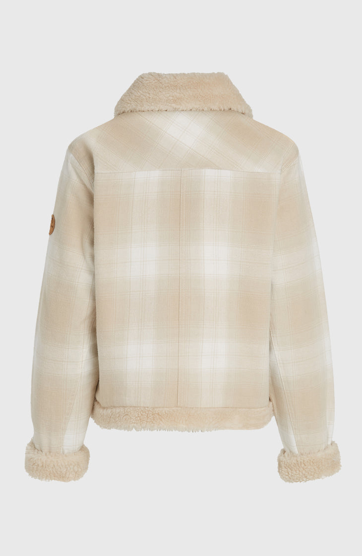 O'Riginals Fleece-Lined Jacket | Beige Check