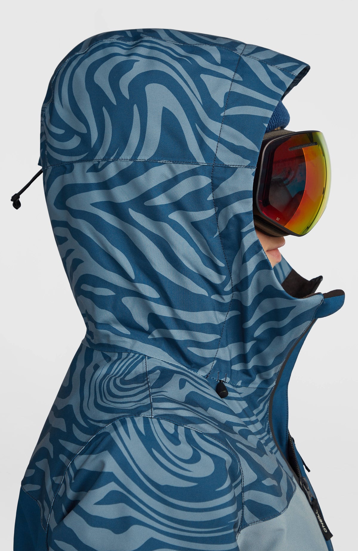 FWC'Cruz Triple Snow Jacket | Blue Swirl Zebra