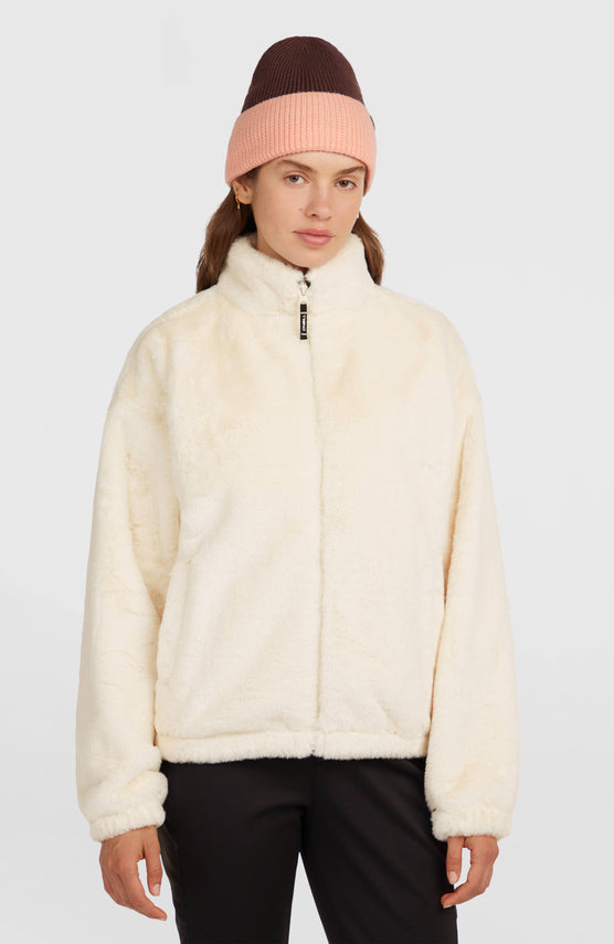 O'Neill Must-Have Full-Zip Faux-Fur Jacket | Linen White