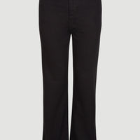 Dive Twill High-Waist Pants | Black Out